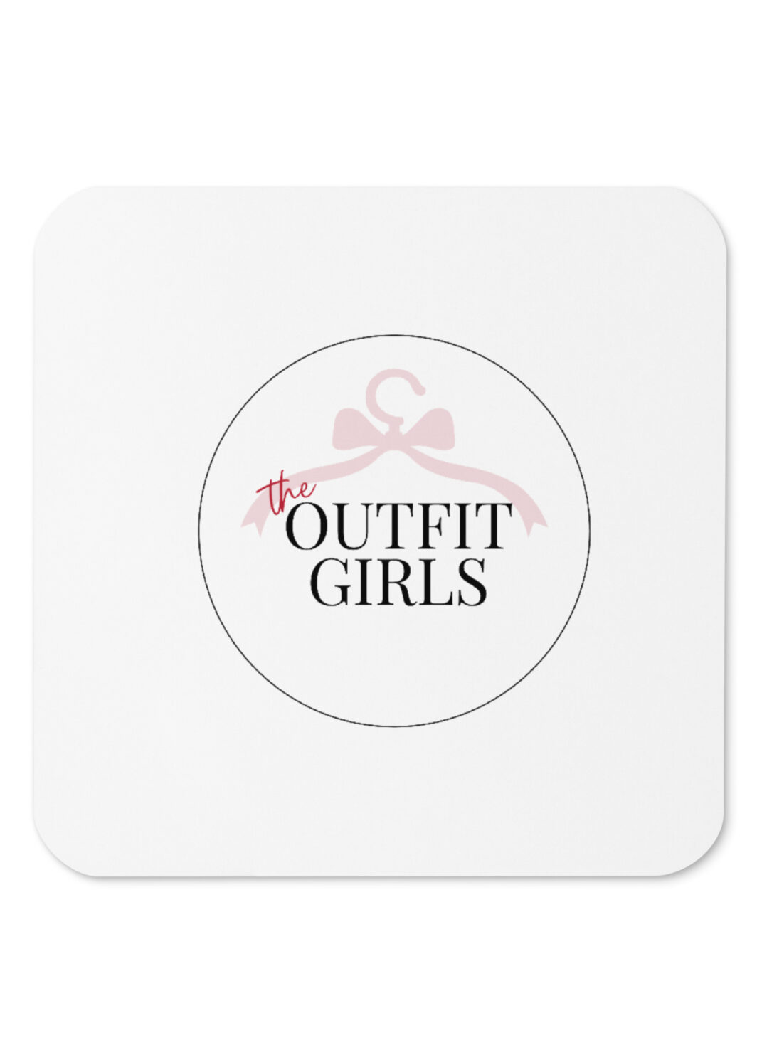 THE OUTFIT GIRLS Cork-back coaster