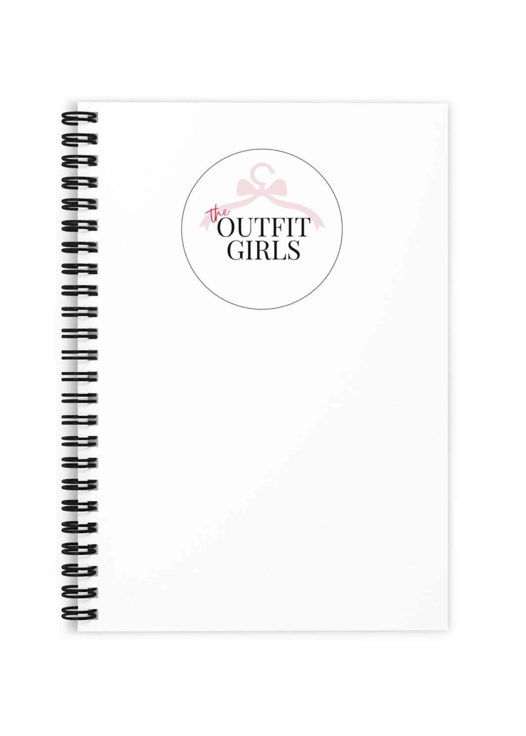 THE OUTFIT GIRLS BRAND LOGO Ruled Line Spiral Notebook