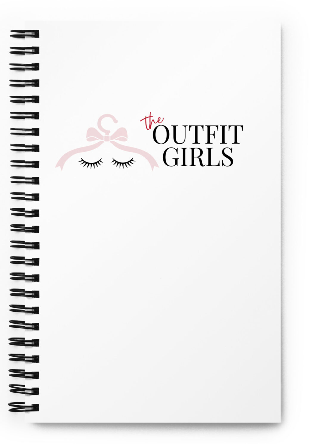 THE OUTFIT GIRLS Spiral notebook