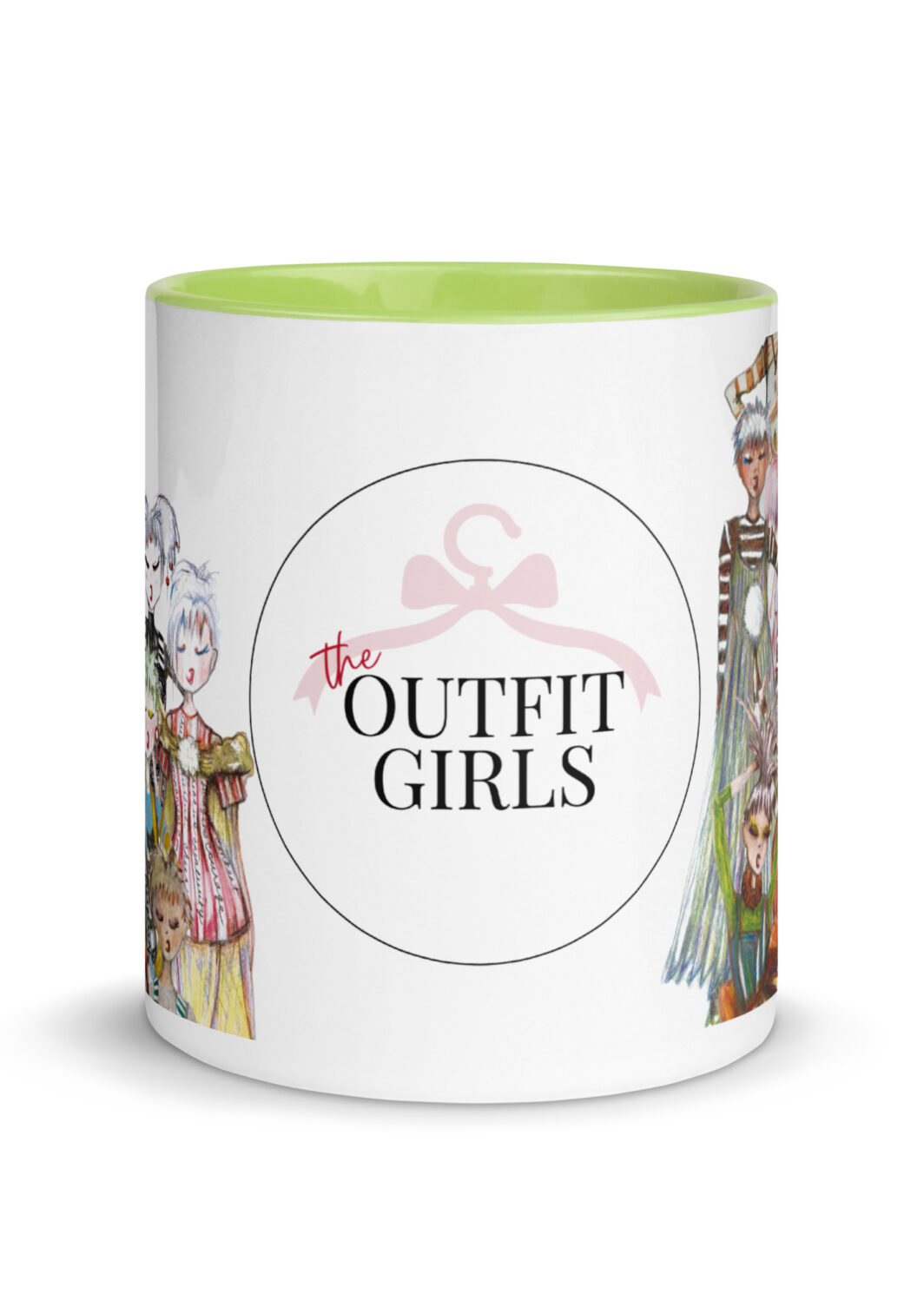 THE OUTFIT GIRLS CLASS PICTURE Mug with Color Inside