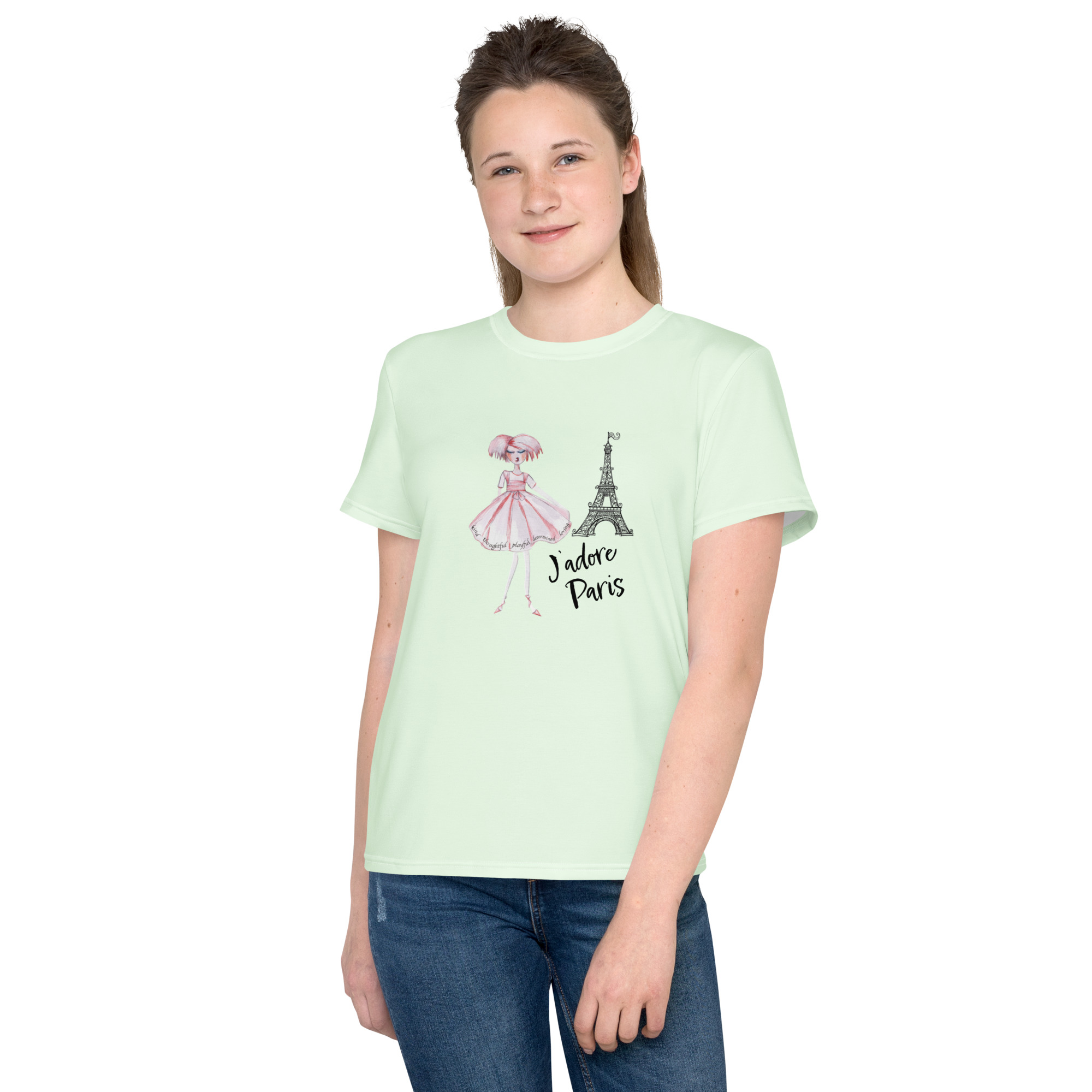 Youth crew neck t-shirt
