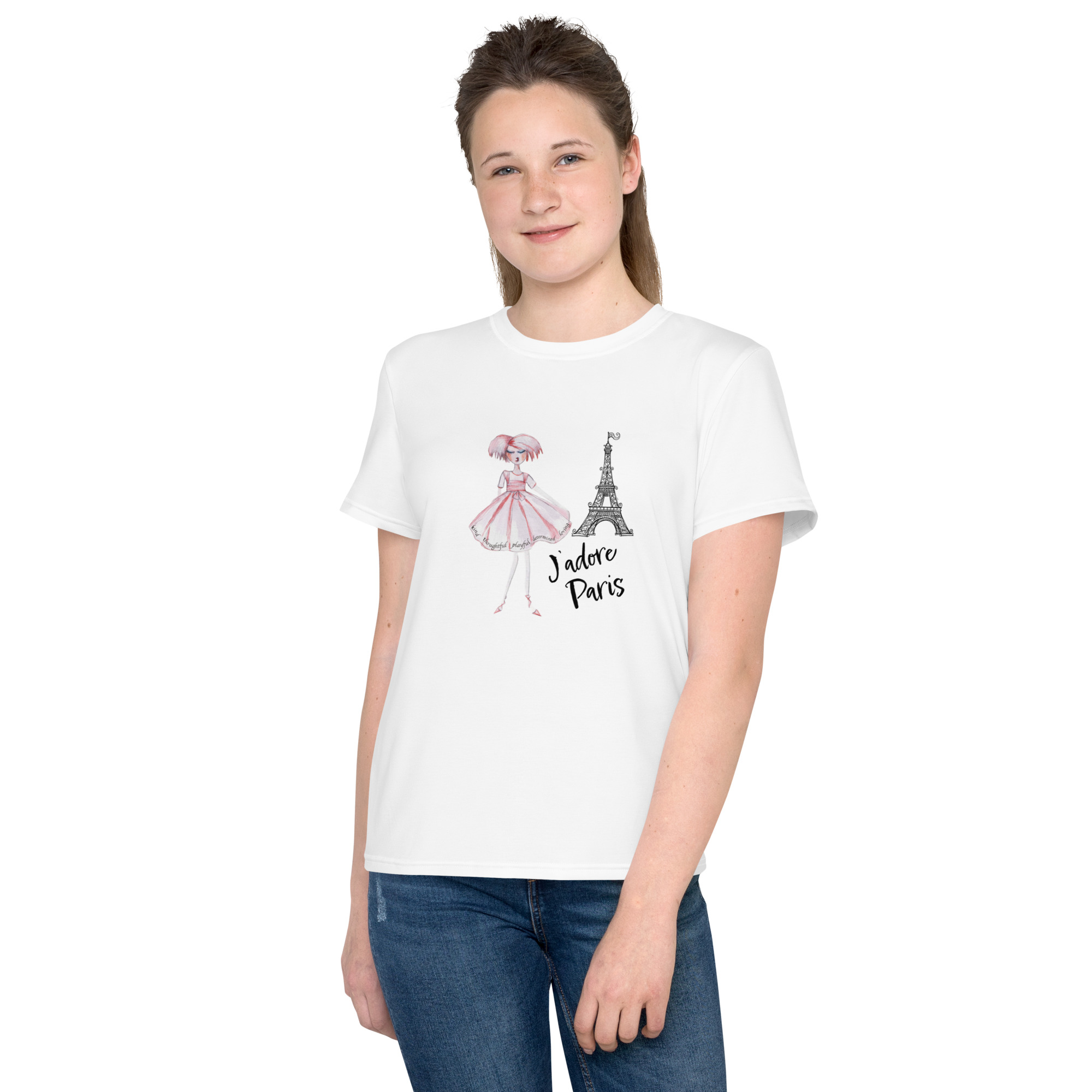 Youth crew neck t-shirt